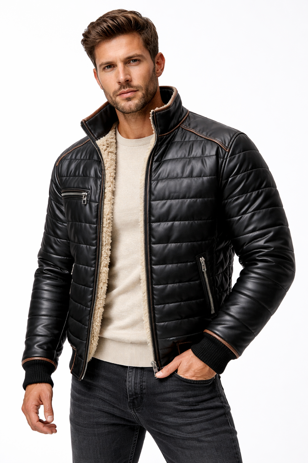 Rolf | Komfortabel Vinterjakke for Hverdagen