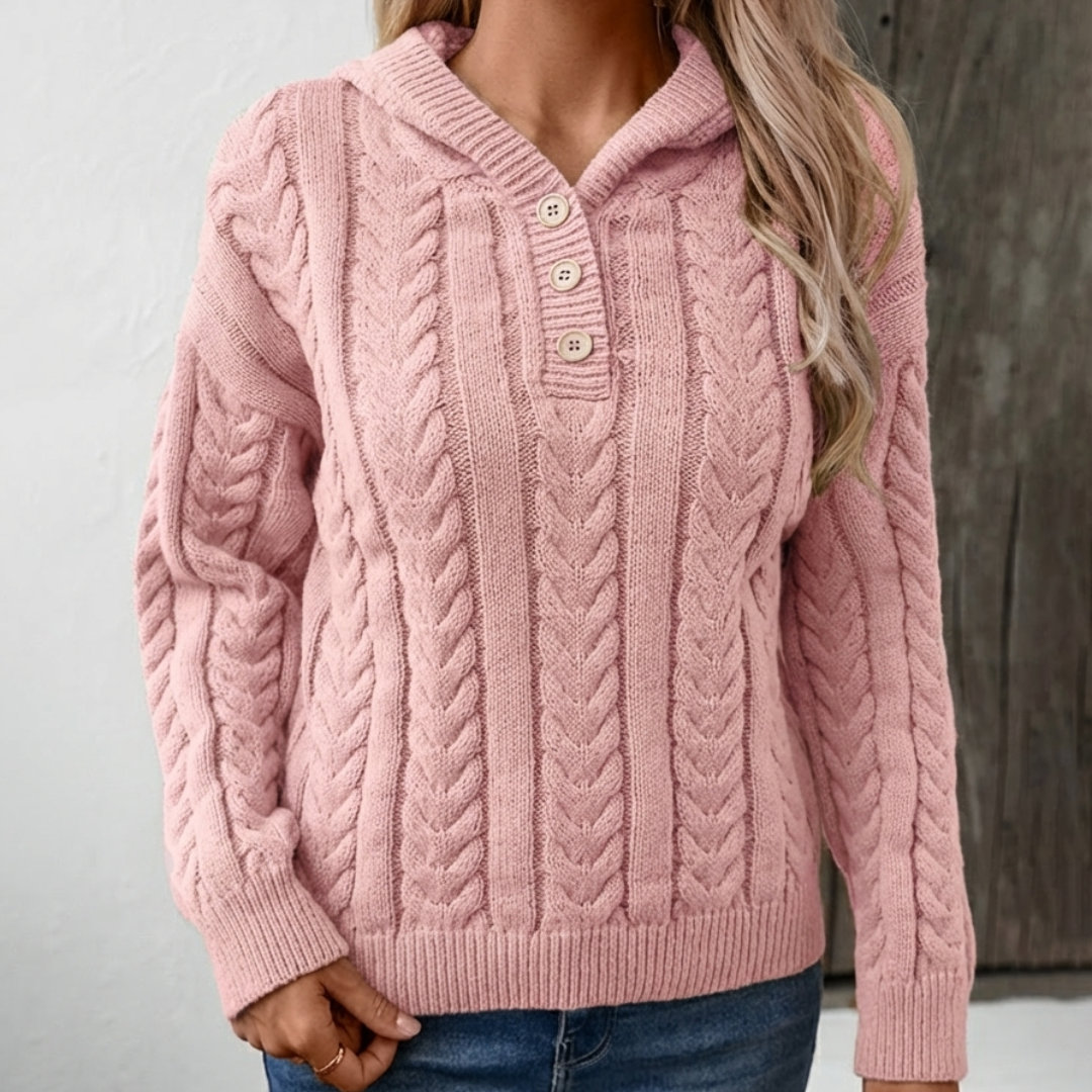 Talbot | Pull Henley Kuschelig Chic