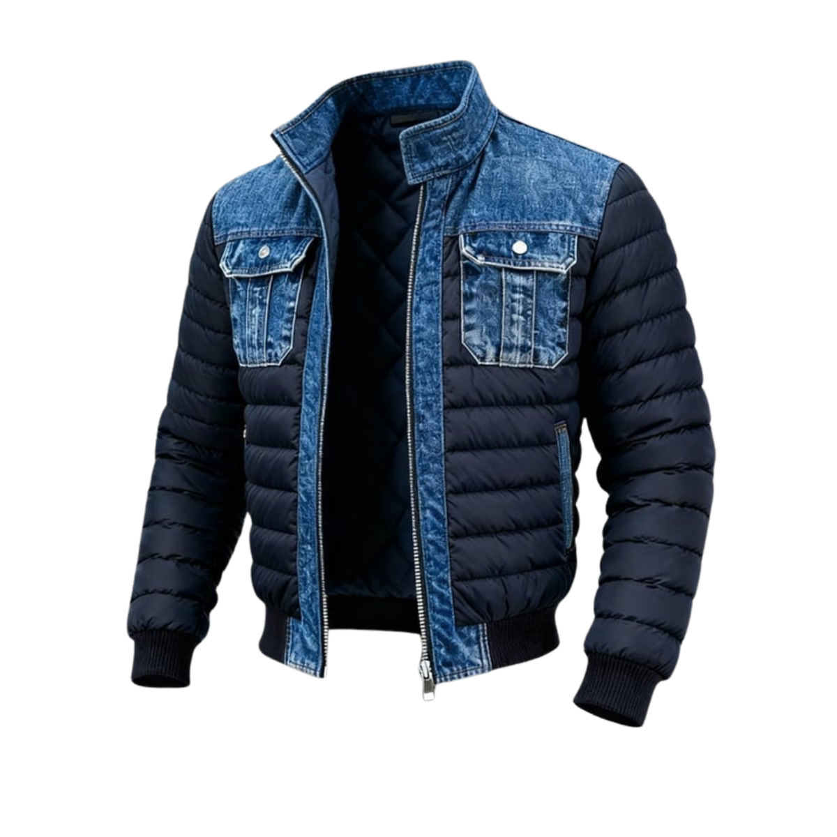 Stian | Denimjakke med Komfortabel Passform