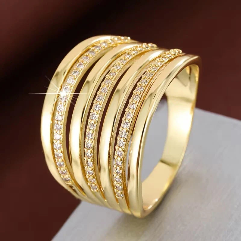One – minimalistisk flerlagsring for damer