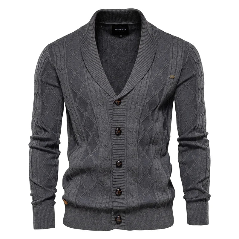 Olivier | Herren Cardigan mit Knöpfen